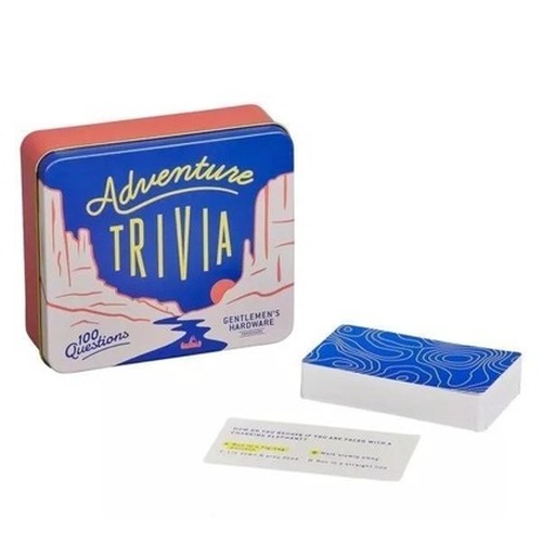 Gra kempingowa Adventure Trivia w puszce