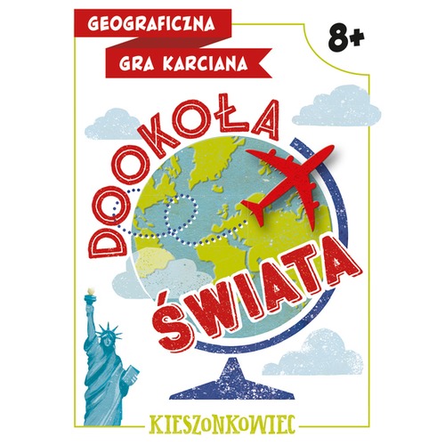 Gra kieszonkowiec Dookoła świata Geograficzna gra karciana