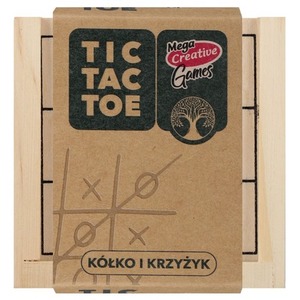 Gra Kółko i krzyżyk drewniana