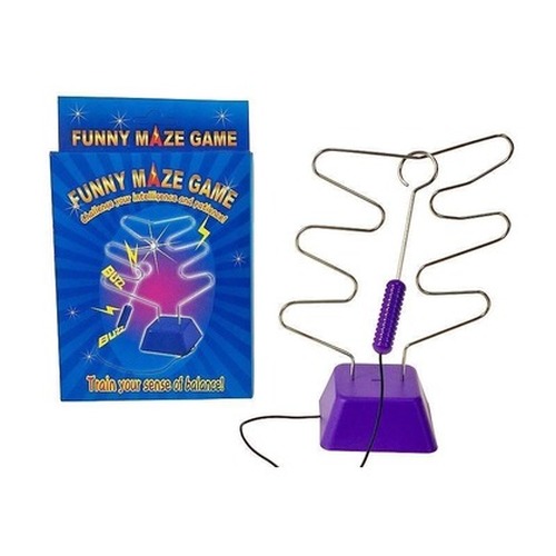 Gra labirynt elektryczny na baterie