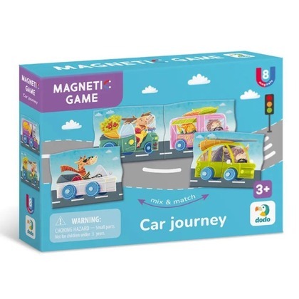 Gra magnetyczna Przygoda w pojazdach