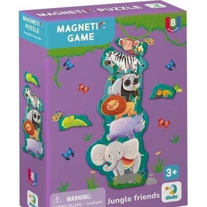 Gra magnetyczna Przyjaciele z dżungli