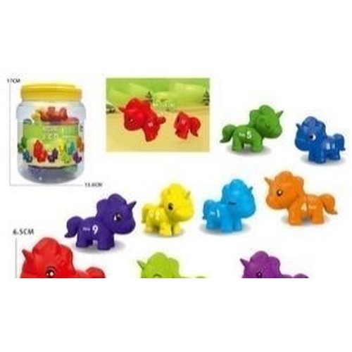 Gra Montessori: Jednorożce cyferki 10szt