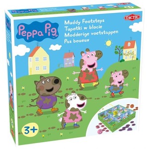 Gra planszowa Świnka Peppa Tupotki w błocie (Muddy Footsteps)
