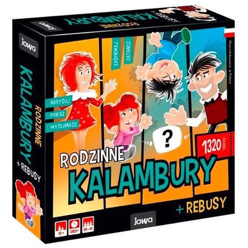 Gra Rodzinne KALAMBURY i REBUSY