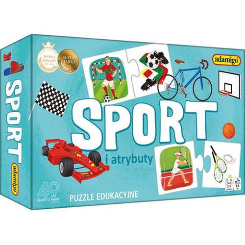 Gra Sport i atrybuty - puzzle