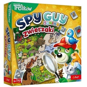 Gra Spy Guy Junior zwierzaki rodzina Treflików 02595