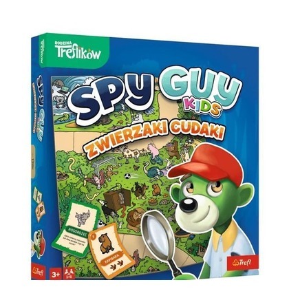 Gra Spy Guy Kids Zwierzaki Cudaki TREFL