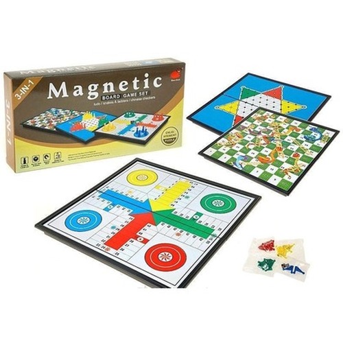 Gry planszowe 3w1 magnetyczne