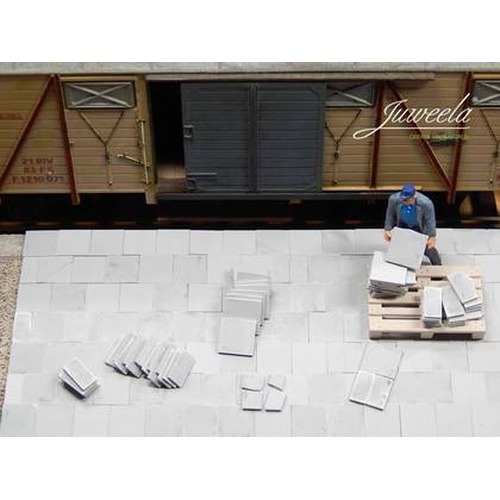 Juweela: Płyta chodnikowa - Jasnoszara - Zestaw uniwersalny