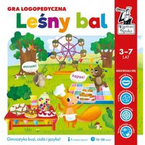 Kapitan Nauka. Gra logopedyczna. Leśny bal