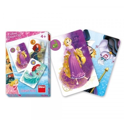 Karty do gry dla dzieci Czarny Piotruś Księżniczki