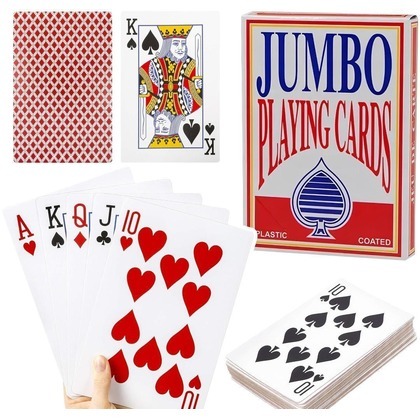 Karty do gry jumbo