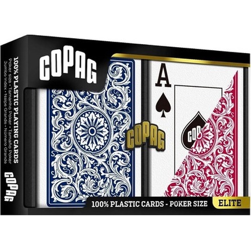 Karty do pokera Copag blue/red 2szt