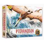 Książka i puzzle 3D era dinozaurów Pteranodon