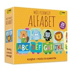 Książka i puzzle Mój pierwszy alfabet 20 elementów
