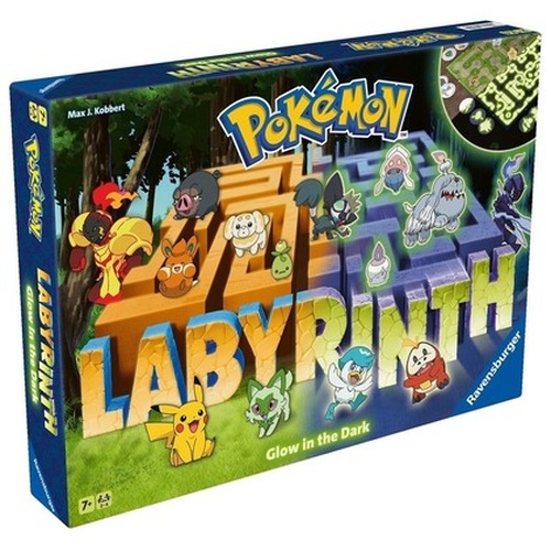 Labyrinth Pokemon świecący w ciemności