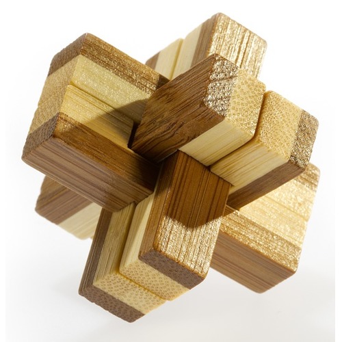 Łamigłówka 3D BAMBOO - Knotty - poziom 2/4
