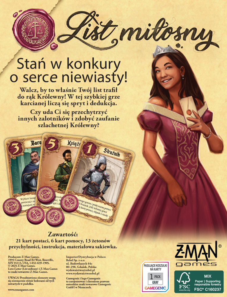 List miłosny