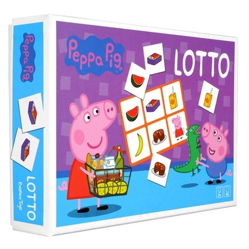 Lotto dla dzieci Świnka Peppa