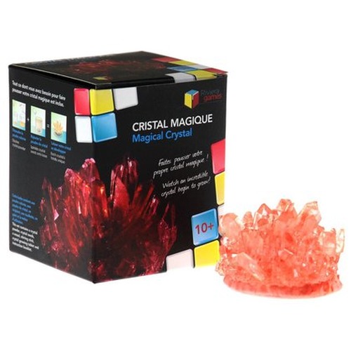 Magiczny kryształ (czerwony) - eksperyment / zabawka edukacyjna