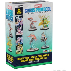 Marvel: Crisis Protocol - Mighty Thor, Lady Sif, Thor, Hero of Midgard & Loki, Prince of Lies