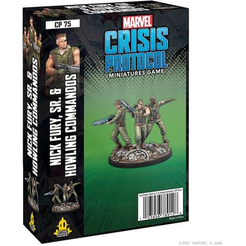 Marvel: Crisis Protocol - Nick Fury, Sr. & the Howling Commandos