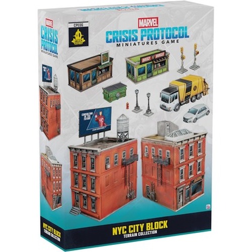 Marvel: Crisis Protocol - NYC City Block - Terrain Collection