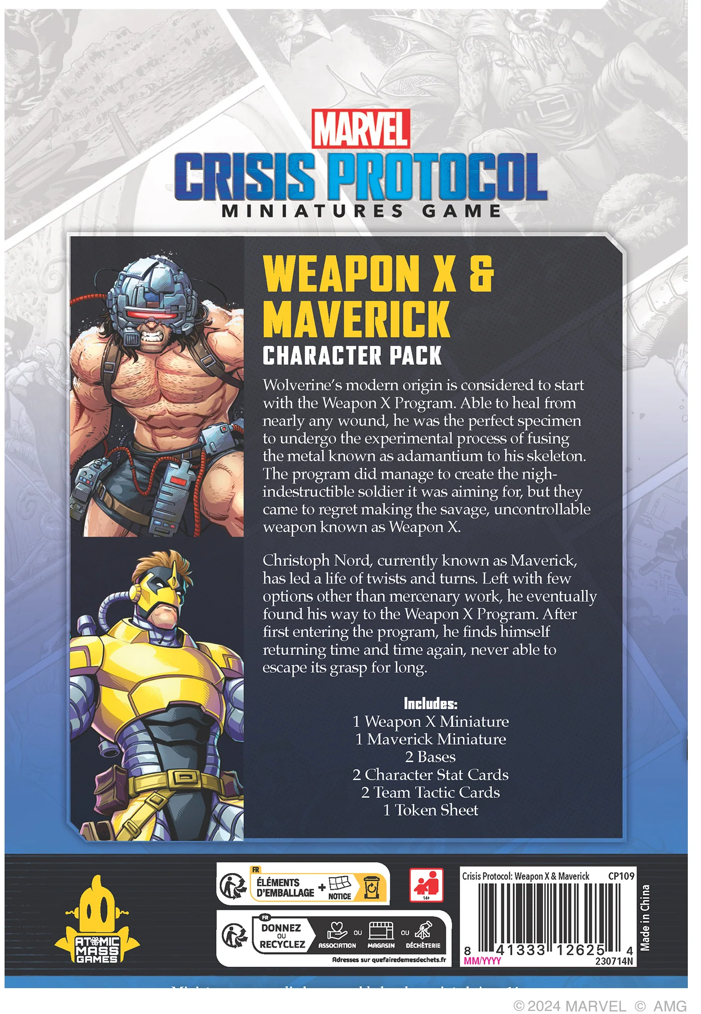 Marvel: Crisis Protocol - Weapon X & Maverick