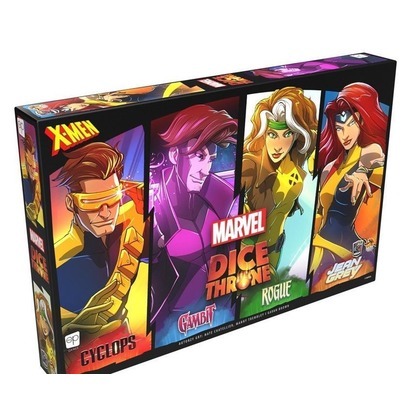 Marvel Dice Throne : Cyclops, Gambit, Jean Gray...