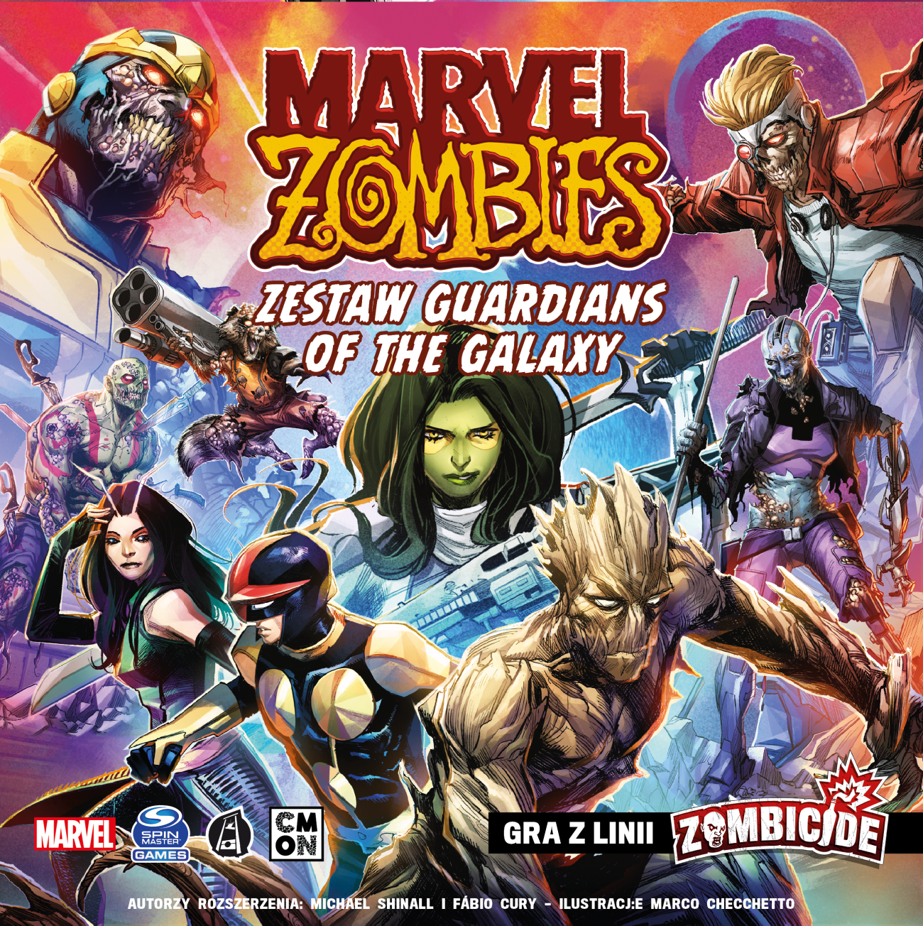 Marvel Zombies: Zestaw Guardians of Galaxy