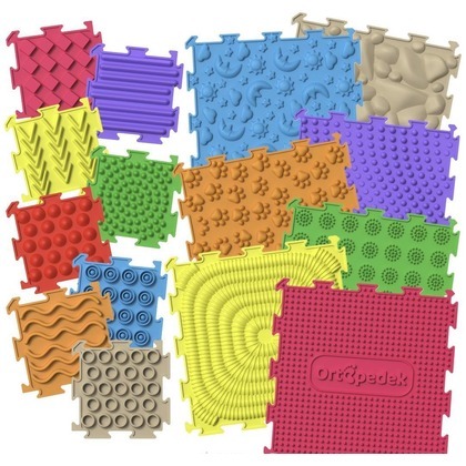 Mata sensoryczna 15 elementów (7+8 mini)