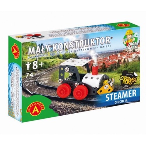 Mały Konstruktor Steamer Ciuchcia