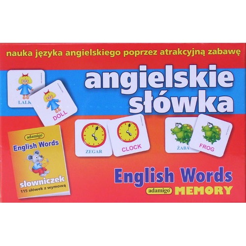 MEMORY ANGIELSKIE SŁÓWKA ADAMIGO