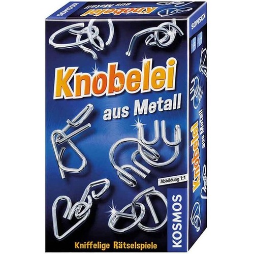 Metalowe łamigłówki