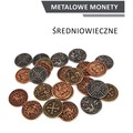 Metalowe monety - &#346;redniowieczne (zestaw 20 monet)