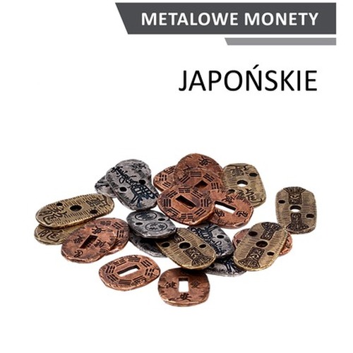 Metalowe monety - Japońskie (zestaw 20 monet)