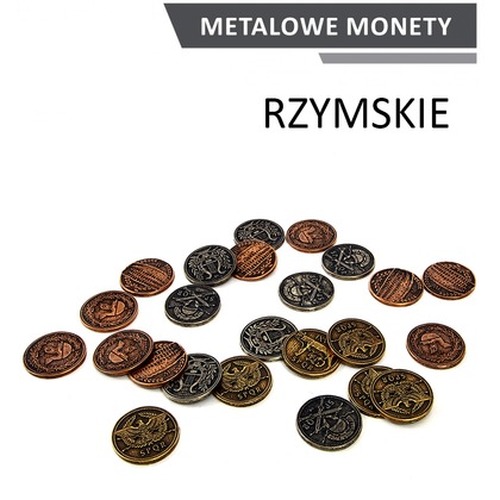 Metalowe Monety - Rzymskie (zestaw 20 monet)