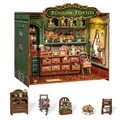 Miniaturowy domek Book Nook Kwiaciarnia marzeń