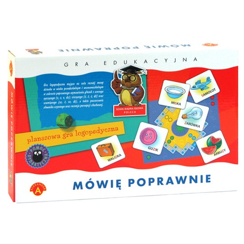 Mówię poprawnie - gra logopedyczna