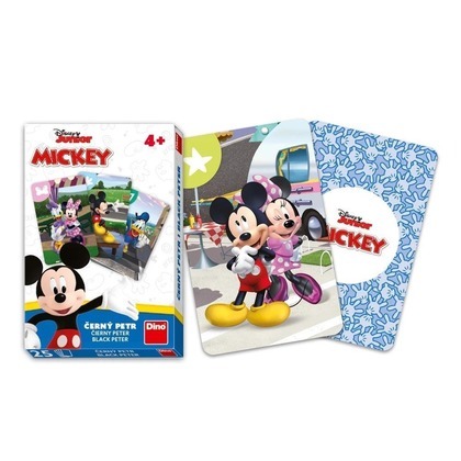 Myszka Miki i Minnie Karty do gry Czarny Piotruś