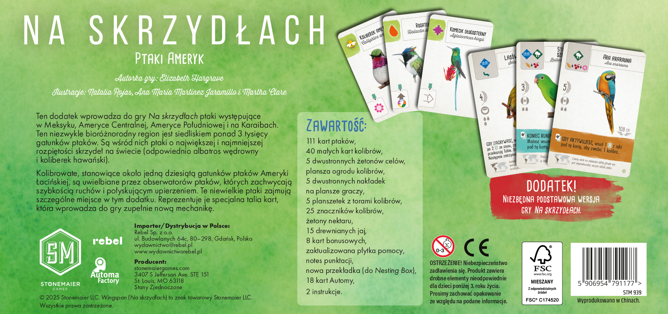 Na skrzydłach: Ptaki Ameryk