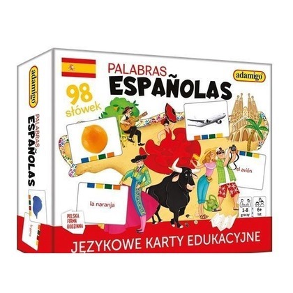 Palabras Espanolas - językowe karty edukacyjne