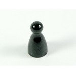 Pionki do gry z główką - czarne - pakiet 100 szt.