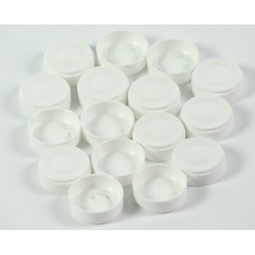 Pionki do warcabów małe - białe - pakiet 100 szt.