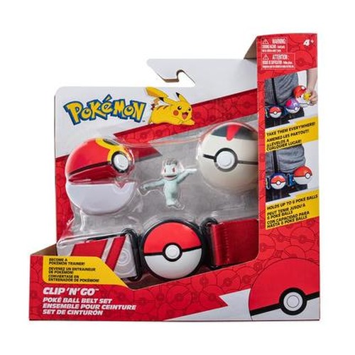 Pokemon: Pas Clip \'N\' Go Pokeball Premium + Machop