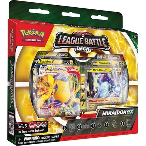 Pokemon TCG: League Battle Deck Miraidon ex & Regieleki VMAX