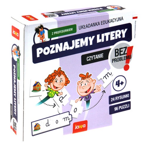 Poznajemy litery z Profesorkiem