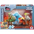 PQ Puzzle 100 el. SCHLEICH / ELDRADOR Stworzenia z Eldrador + figurka