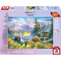 PQ Puzzle 1000 el. ABRAHAM HUNTER Górska sielanka